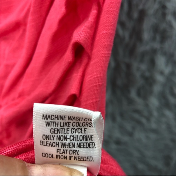 Candies Top Womens XSmall Asymetric Shirred Faux Wrap Shirt NWT - Picture 7 of 11